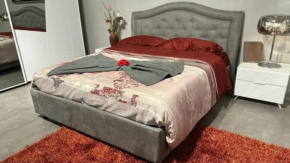 Letto classico con contenitore Hamily a prezzo ribassato^La casa moderna Hot
