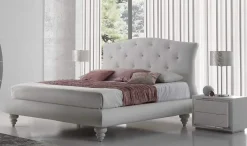 Letto classico con giroletto Virgo a prezzo ribassato^Artigianale Sale