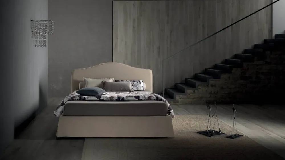 Samoa Letto classico con piedini Lovely a prezzo ribassato- Letti