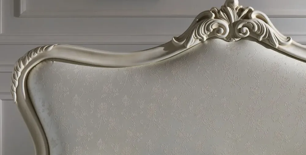 Letto classico Letto con contenitore e legno in foglia oro scontato 41%^Md work Outlet