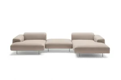 Letto con penisola Limitless in Tessuto a 4388€^Felis Discount