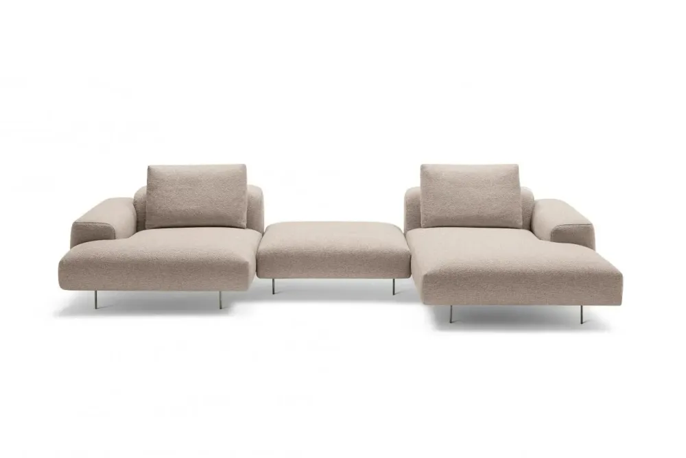 Letto con penisola Limitless in Tessuto a 4388€^Felis Discount