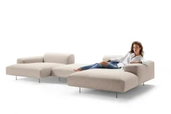 Letto con penisola Limitless in Tessuto a 4388€^Felis Discount