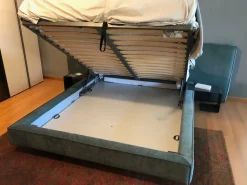 Discount Letto design con contenitore Bowie a prezzo scontato Letti