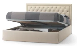 Letto design con contenitore Vittoria a prezzo scontato^Artigianale Best