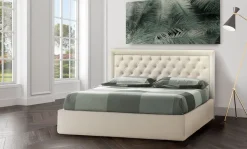 Letto design con contenitore Vittoria a prezzo scontato^Artigianale Best
