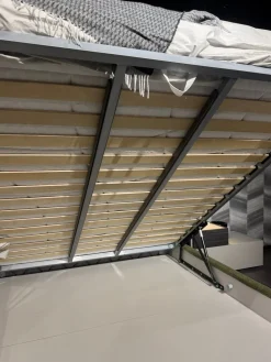 Letto design con contenitore Tecum a prezzo scontato^Novaluna Clearance