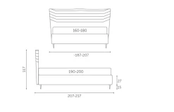 Letto design con contenitore Letto con armadio contenitore luxury a prezzo scontato^Md work Sale