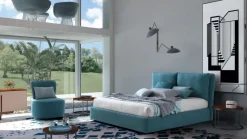 Le Comfort Letto design con contenitore Fris a prezzo ribassato- Letti