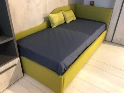 Letto design con contenitore Maya   a prezzo ribassato^Twils Discount