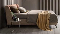 Letto design con contenitore Ugo a prezzo ribassato^Artigianale Outlet