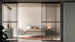 Orme Letto design con gambe Letto matrimoniale modello larissa a prezzo ribassato- Letti