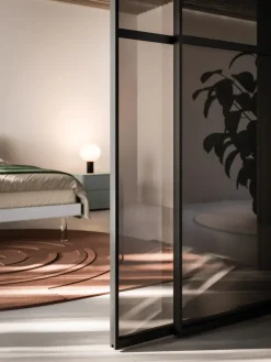 Orme Letto design con gambe Letto matrimoniale modello larissa a prezzo ribassato- Letti