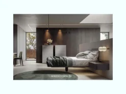 Letto design con giroletto Cloud a prezzo scontato^Veneran Clearance