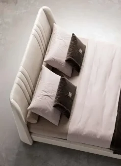 New Letto design con giroletto Letto pelle maxi luxury italia a prezzo scontato Letti