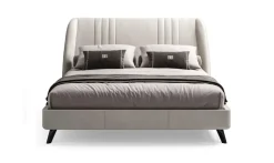 New Letto design con giroletto Letto pelle maxi luxury italia a prezzo scontato Letti