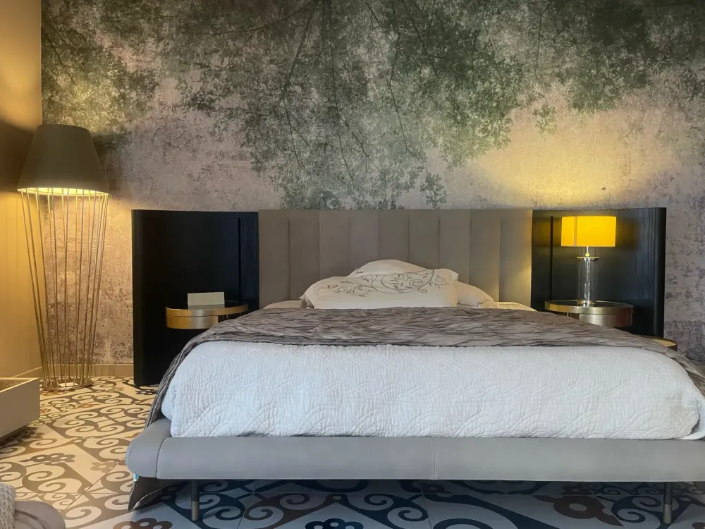 Letto design con giroletto Letto mirage a prezzo ribassato^Cantori Clearance