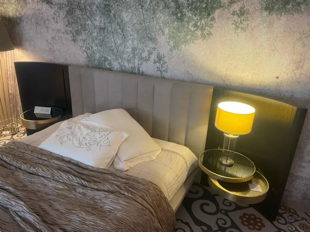 Letto design con giroletto Letto mirage a prezzo ribassato^Cantori Clearance