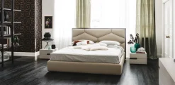 Letto design con giroletto Edward Cattelan a prezzo scontato^Cattelan Italia Online