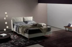 Samoa Letto design con giroletto Fun double lift a prezzo scontato- Letti