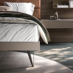Orme Letto design con piedini  giako compongo night 05 a prezzo scontato- Letti