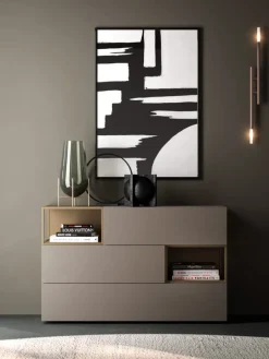 Orme Letto design con piedini  giako compongo night 05 a prezzo scontato- Letti