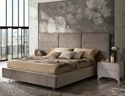 Letto design Letto testiera alta modello firenze con un ribasso esclusivo Letti