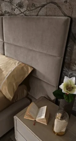 Letto design Letto testiera alta modello firenze con un ribasso esclusivo Letti