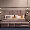 Letto design Luxury nabuk maxi    con uno sconto esclusivo^Md work Sale