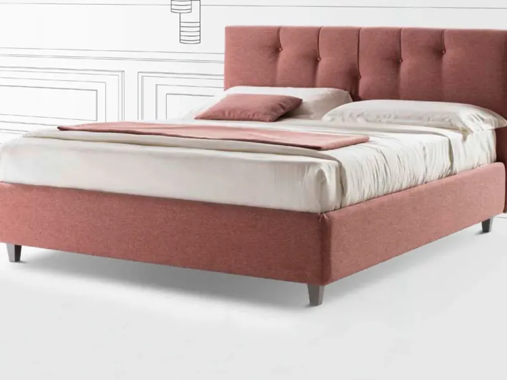 Stilfar Italia LETTO Enrica tessuto Stilfar SCONTATO- Letti