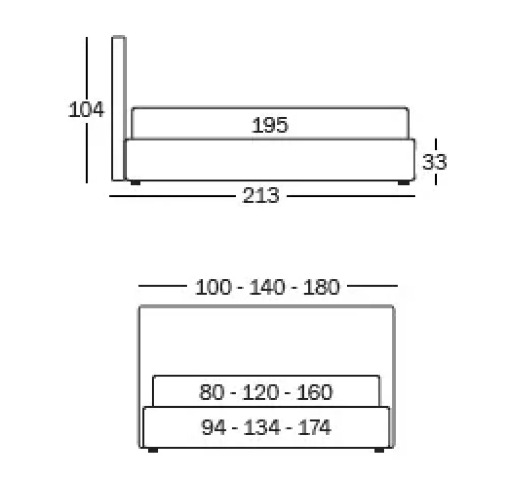 Artigianale LETTO Eve in OFFERTA OUTLET- Letti