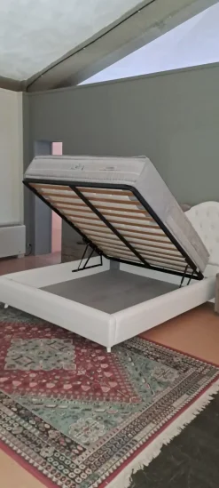 Outlet Letto Fiocco grey di scontato del 40% Letti