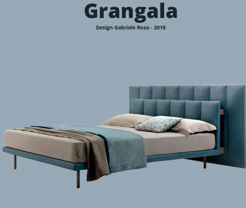 Letto Grangala SCONTATO a PREZZI OUTLET^Zanotta Discount
