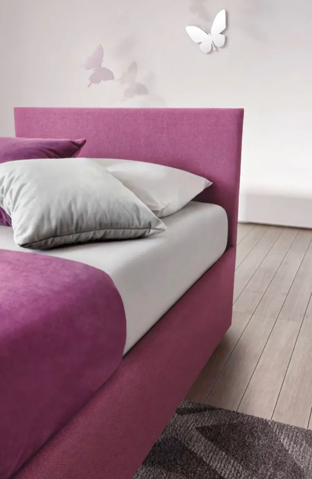 Le Comfort Letto imbottito con contenitore Bambusa a prezzo scontato- Letti