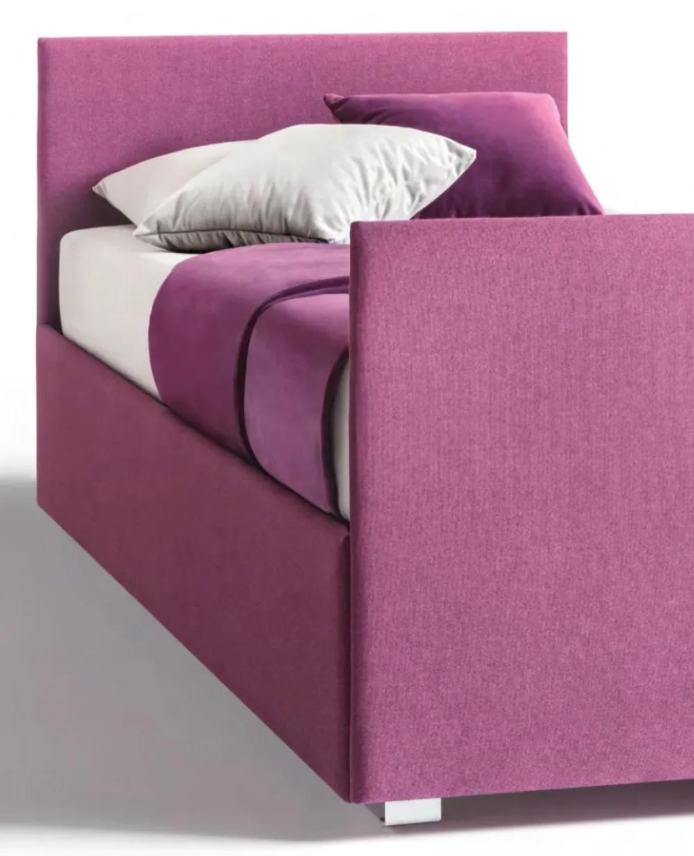 Le Comfort Letto imbottito con contenitore Bambusa a prezzo scontato- Letti