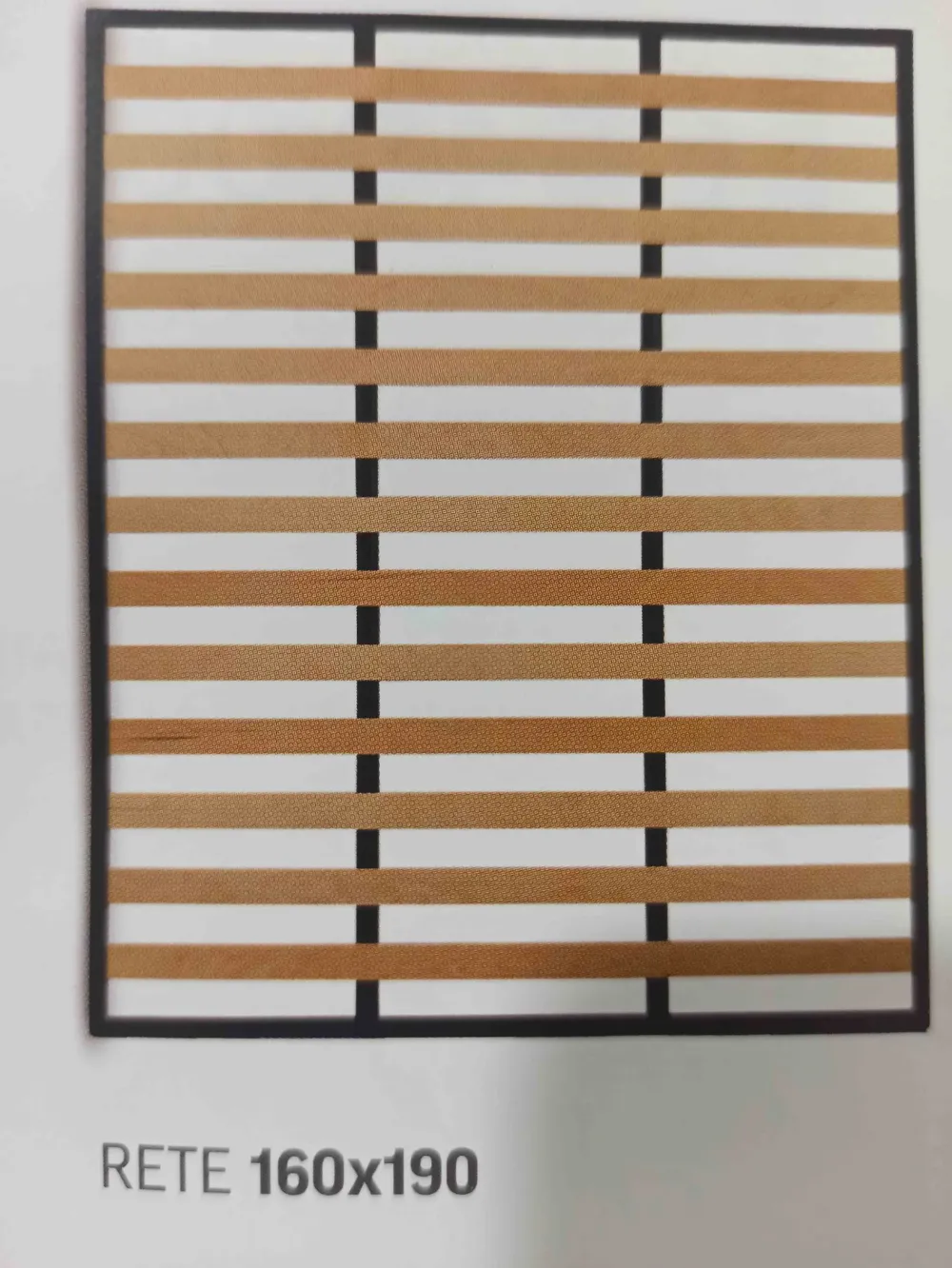 Artigiana letti Letto imbottito con contenitore Nabucco a prezzo ribassato- Letti