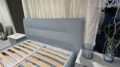 Samoa Letto imbottito con contenitore Cut  a prezzo scontato- Letti