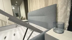 Samoa Letto imbottito con contenitore Cut  a prezzo scontato- Letti