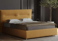 Letto imbottito con contenitore Ken a prezzo ribassato^Divaletti Hot