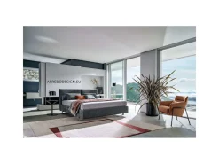 Letto imbottito con contenitore Book  a prezzo scontato Letti