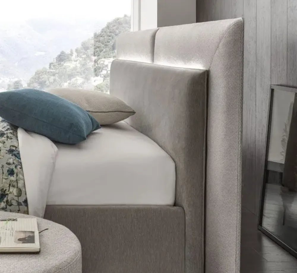 V&nice Letto imbottito con contenitore Monroe a prezzo scontato- Letti