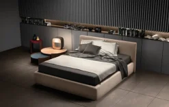 Online Letto imbottito con contenitore Happy  a prezzo scontato Letti