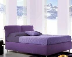 Letto imbottito con contenitore Berlino   a prezzo scontato^Sognando New