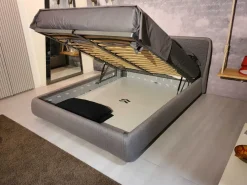 Letto imbottito con contenitore Bend  a prezzo ribassato^Ditre Italia Best