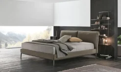Letto imbottito con contenitore River  a prezzo ribassato^V&nice Online