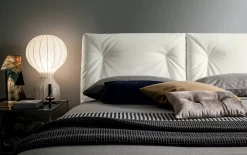 Sale Letto imbottito con contenitore Edgar a prezzo scontato Letti