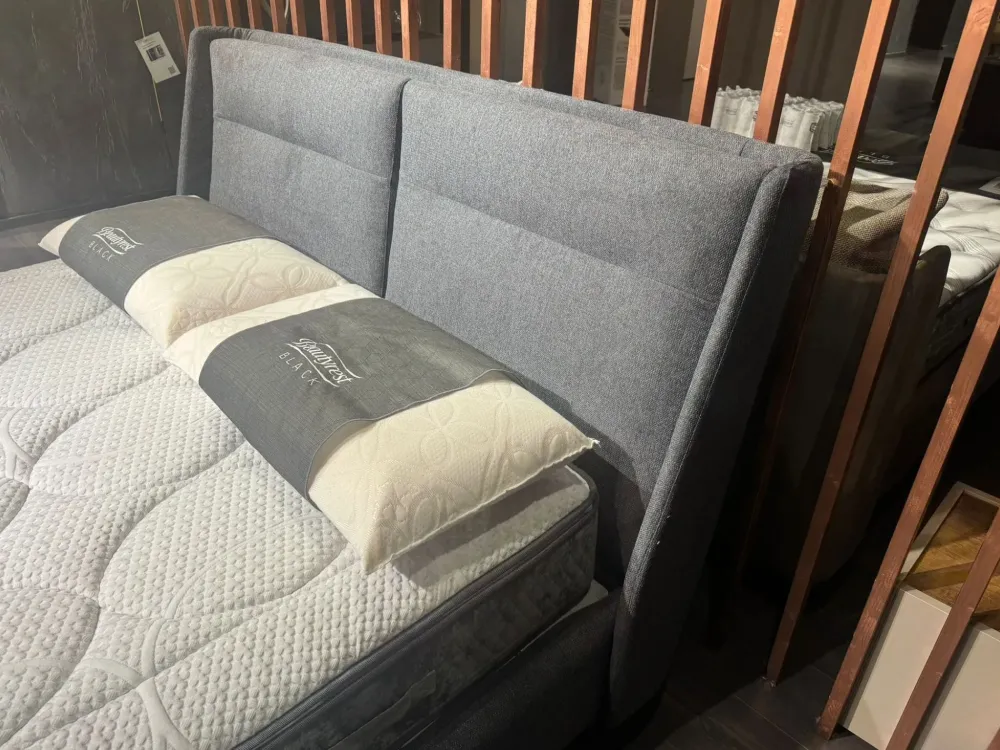 Hot Letto imbottito con contenitore Join a prezzo ribassato Letti