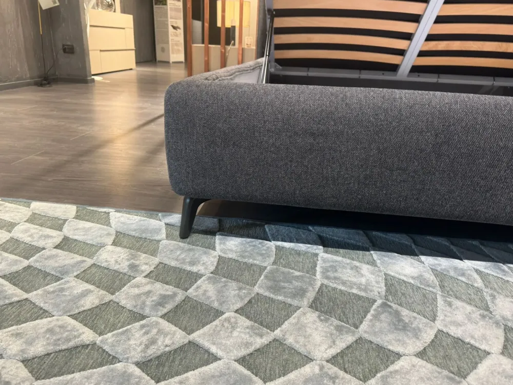 Hot Letto imbottito con contenitore Join a prezzo ribassato Letti