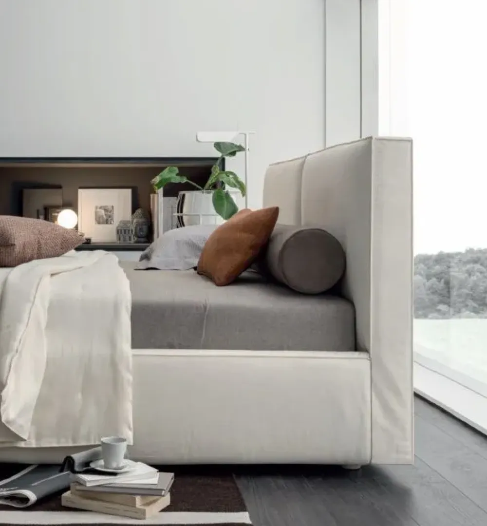 Best Letto imbottito con contenitore Vega duo slim a prezzo ribassato Letti