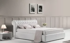 Online Letto imbottito con contenitore Rey nl  a prezzo scontato Letti